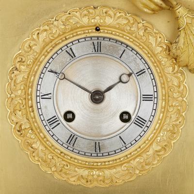  Deni re et Fils Rare Orientalist gilt bronze mantel clock by Deni re et Fils