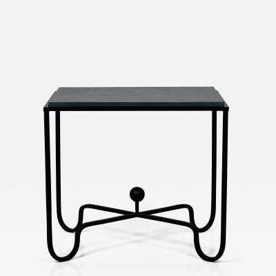  Design Fr res Chic Grey Slate Entretoise Side Table by Design Fr res