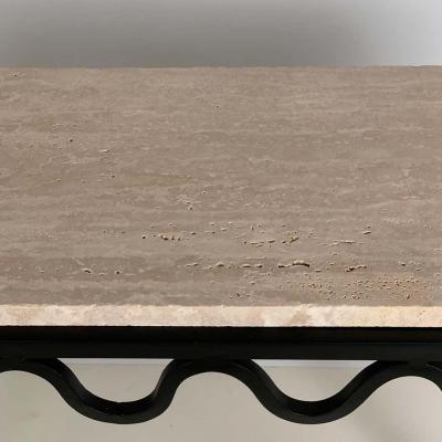  Design Fr res Chic M andre Travertine Console by Design Fr res