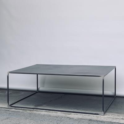  Design Fr res Complete Set of Filiforme Minimalist Patinated Steel Living Room Tables