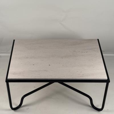  Design Fr res Cream Limestone Entretoise Coffee Table by Design Fr res
