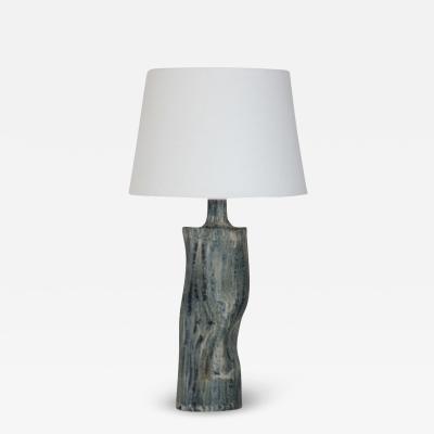  Design Fr res Difforme Tiger Glaze Table Lamp with Parchment Shade by Design Fr res