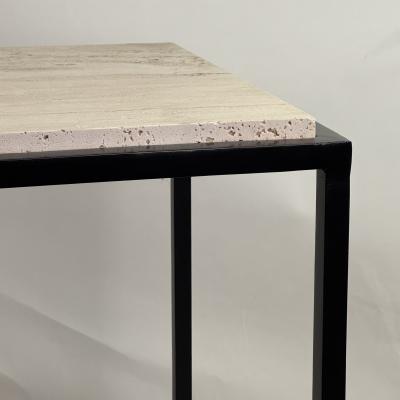  Design Fr res Large Diagramme Travertine Console by Design Fr res