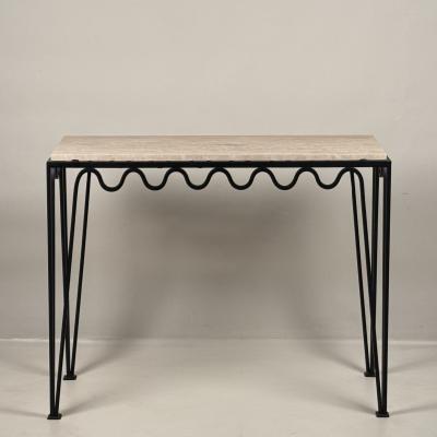  Design Fr res Large M andre Travertine Console by Design Fr res