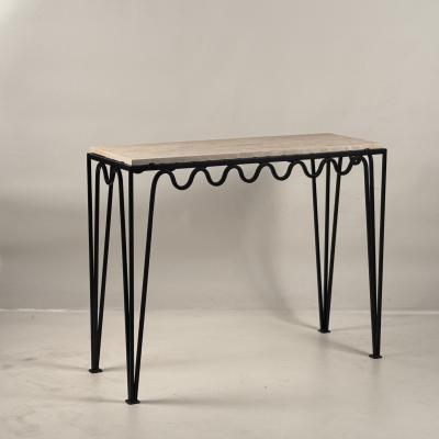  Design Fr res Large M andre Travertine Console by Design Fr res