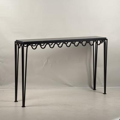  Design Fr res Long M andre Bronze and Nero Marquina Console by Design Fr res