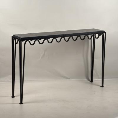  Design Fr res Long M andre Bronze and Nero Marquina Console by Design Fr res