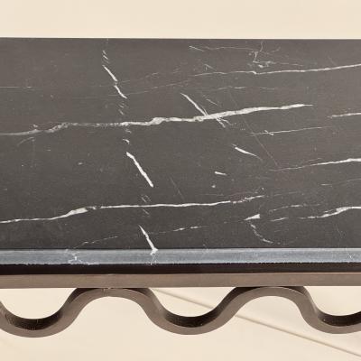  Design Fr res Long M andre Bronze and Nero Marquina Console by Design Fr res