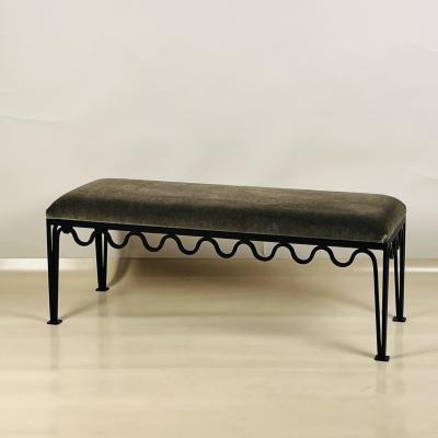 Design Fr res M andre Bench by Design Fr res in Mohair Velvet or COM