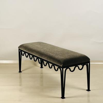  Design Fr res M andre Bench by Design Fr res in Mohair Velvet or COM