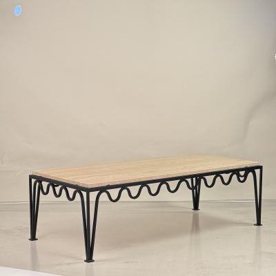  Design Fr res M andre Travertine Coffee Table by Design Fr res