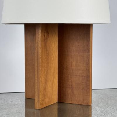  Design Fr res Orange Osage Croisillon Lamp with Custom Paper Shade by Design Fr res