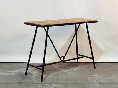  Design Fr res Outdoor Trap ze Teak Console by Design Fr res