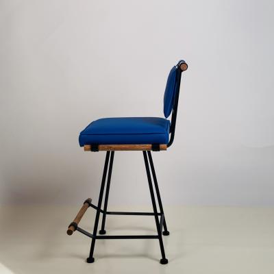  Design Fr res Pair Los Feliz Swiveling Counter Stools by Design Fr res