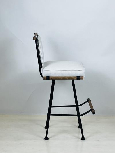  Design Fr res Pair of Antibes Swiveling Bar Stools by Design Fr res in COM