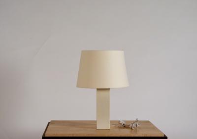  Design Fr res Pair of Bloc Parchment Table Lamp by Design Fr res