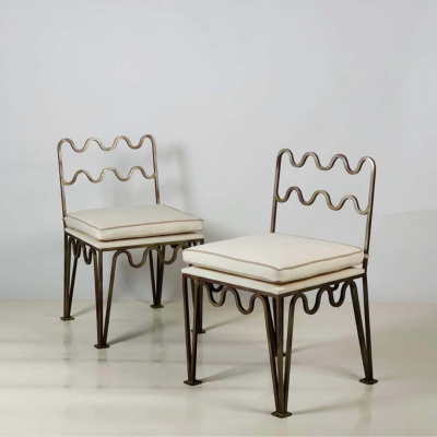 Design Fr res Pair of Chic M andre Side Chairs by Design Fr res