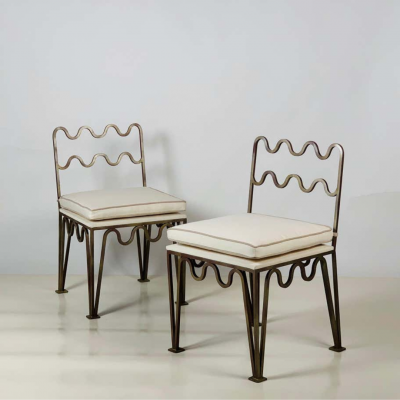 Design Fr res Pair of Chic M andre Side Chairs by Design Fr res