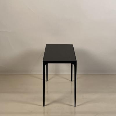  Design Fr res Pair of Large Esquisse Ebonized Oak End Tables by Design Fr res