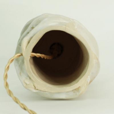  Design Fr res Pair of White Strates Ceramic Lamp by Design Fr res