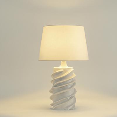  Design Fr res Pair of White Strates Ceramic Lamp by Design Fr res