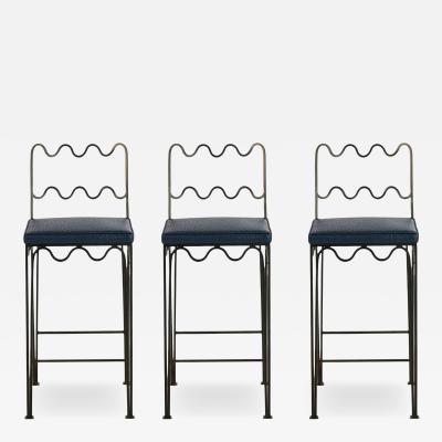  Design Fr res Set of 3 M andre Counter Stools by Design Fr res in COL