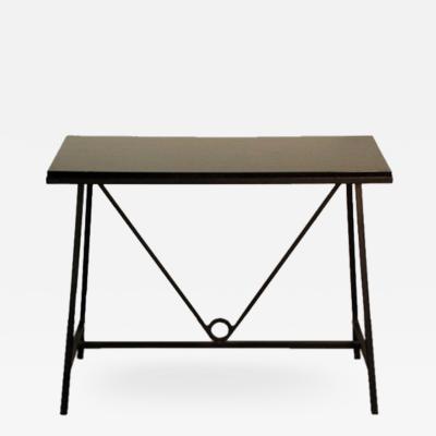  Design Fr res The Trapeze Wrought Iron and Lacquer Console