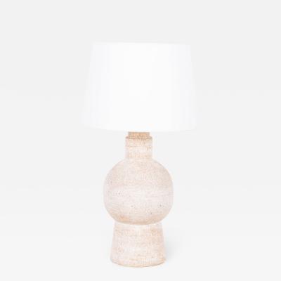  Design Fr res White Bilboquet Stoneware Lamp by Design Fr res