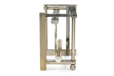  Design Institute America DIA DIA Mid Century American Modern Chrome Brass Dining Table Frame