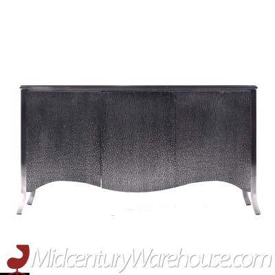  Design Institute America DIA Design Institute America DIA Mid Century Metal and Glass Credenza