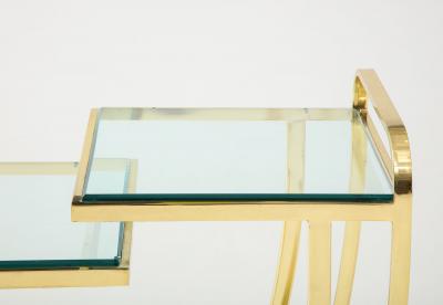  Design Institute America DIA Design Institute of America Style Two level Bar Cart