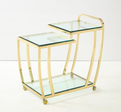  Design Institute America DIA Design Institute of America Style Two level Bar Cart