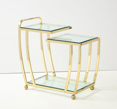  Design Institute America DIA Design Institute of America Style Two level Bar Cart