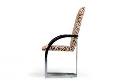  Design Institute America DIA Tall Back Design Institute of America Dining Chairs in Tiger Velvet Set of 4