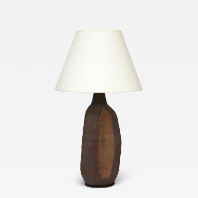  Design Technics Glazed Ceramic Table Lamp in the Manner of Design Technics