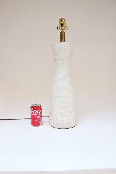  Design Technics Vintage Textured Ceramic Table Lamp by Lee Rosen for Design Technics