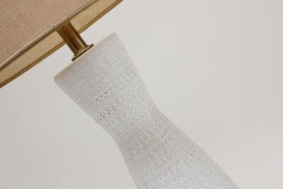  Design Technics Vintage Textured Ceramic Table Lamp by Lee Rosen for Design Technics