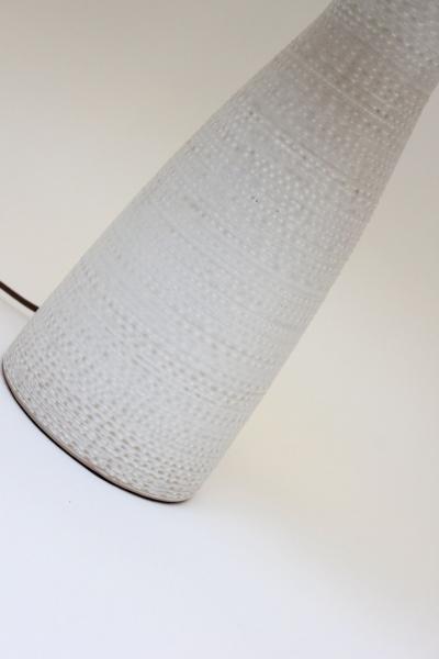  Design Technics Vintage Textured Ceramic Table Lamp by Lee Rosen for Design Technics