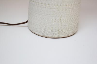  Design Technics Vintage Textured Ceramic Table Lamp by Lee Rosen for Design Technics