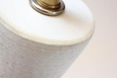  Design Technics Vintage Textured Ceramic Table Lamp by Lee Rosen for Design Technics