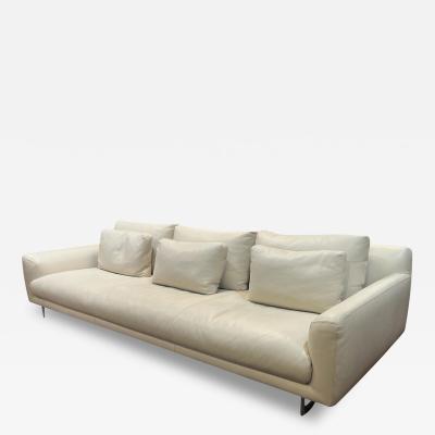  Design Within Reach Fabulous Italian Modern Lecco Leather Sofa