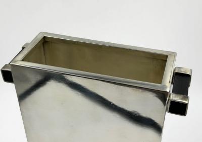  Desnet Ren Nauny Desny Rare Art Deco Silver Vase by Desny Paris