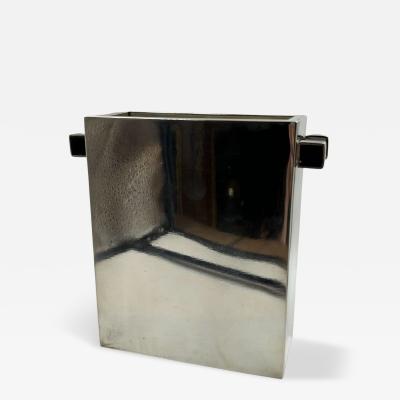  Desnet Ren Nauny Desny Rare Art Deco Silver Vase by Desny Paris