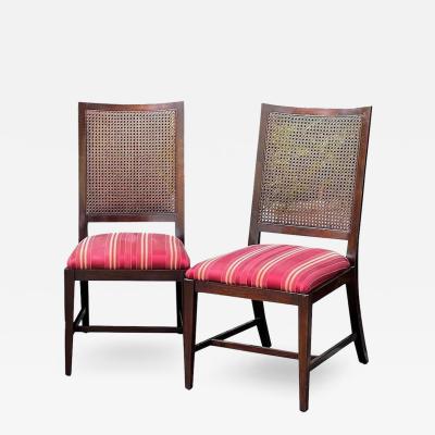  Dessin Fournir Companies Dessin Fournir Regency Style Mahogany Cane Back Dining Chairs a Pair