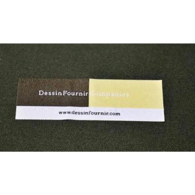  Dessin Fournir Companies Pair of Dessin Fournir French Deco Hansen Side Chairs