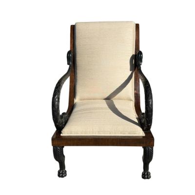  Dessin Fournir Companies Quatrain for Dessin Fournir Italian Empire Style Serpent Armchair 1 of 2 availab