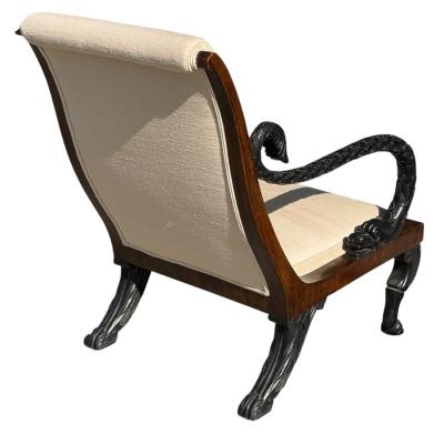  Dessin Fournir Companies Quatrain for Dessin Fournir Italian Empire Style Serpent Armchair 1 of 2 availab