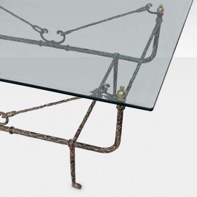  Diego Giacometti 1960s Italian Giacometti Style Coffee Table