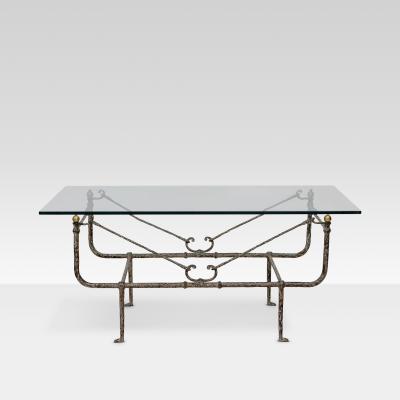  Diego Giacometti 1960s Italian Giacometti Style Coffee Table