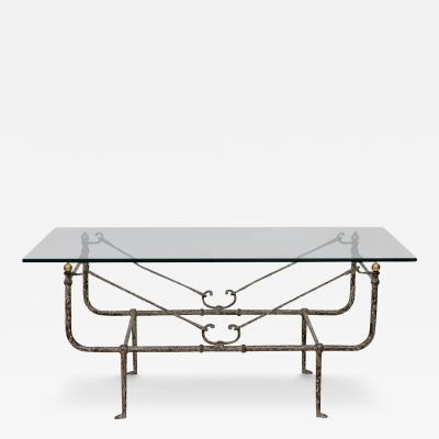  Diego Giacometti 1960s Italian Giacometti Style Coffee Table